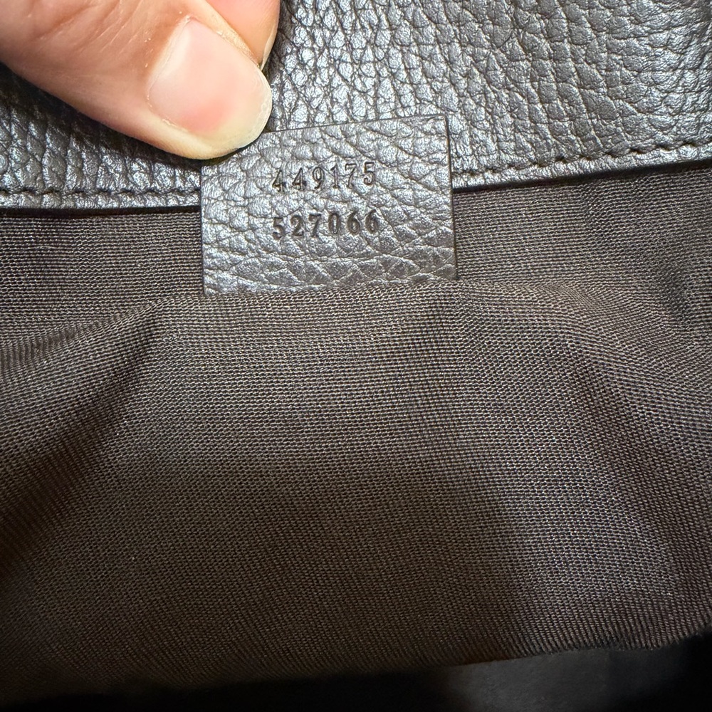 Gucci Brown Logo Drawstring backpack - image 7